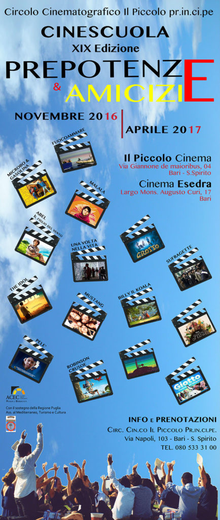 Manifesto Cinescuola XIX Bari Santo Spirito Il Piccolo Principe