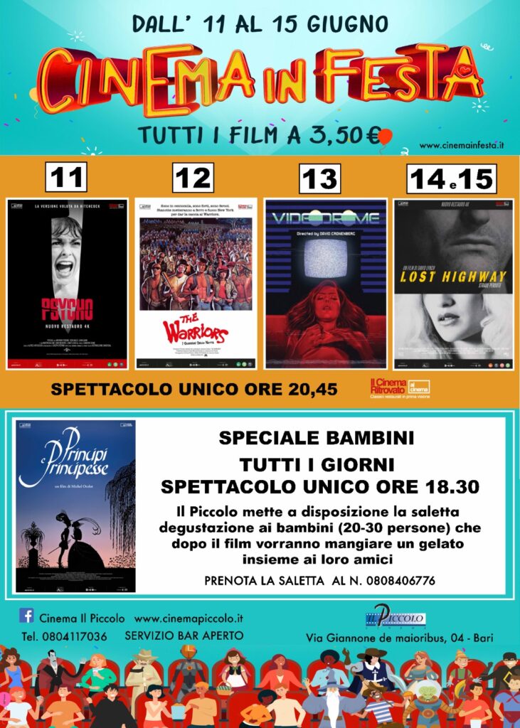 CINEMA IN FESTA